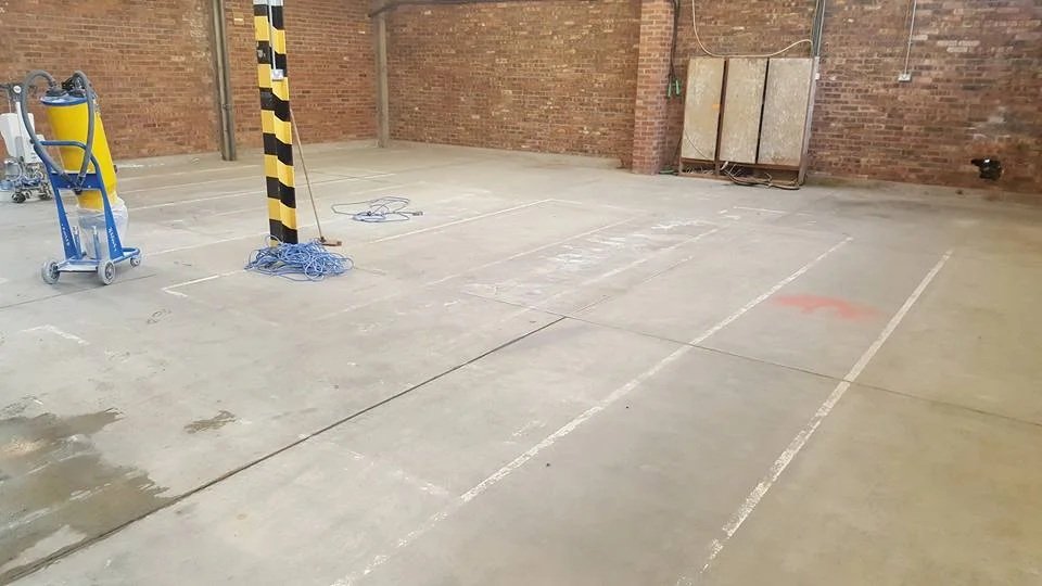 Before - commercial shop floor