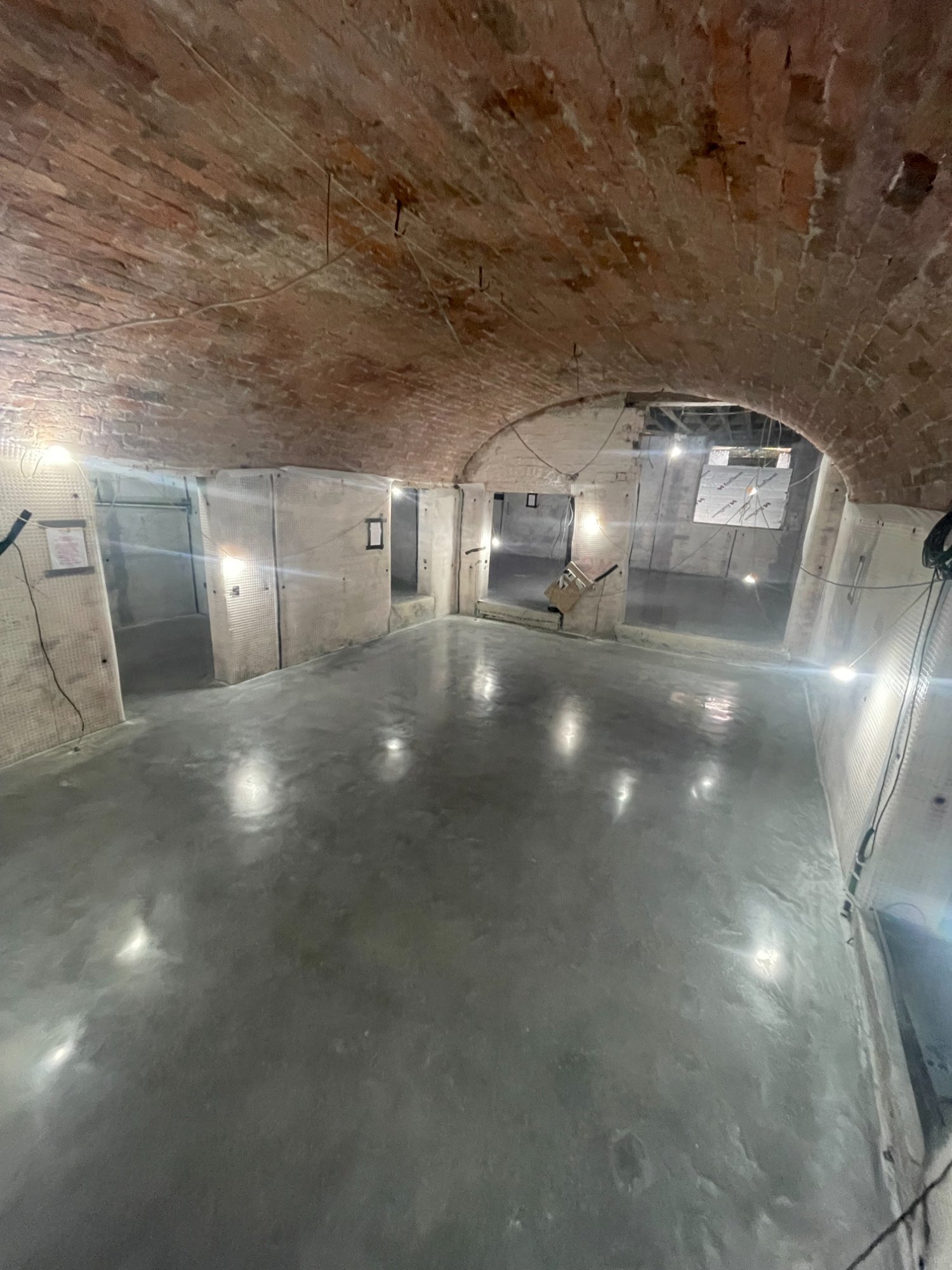 Basement project Liverpool satin